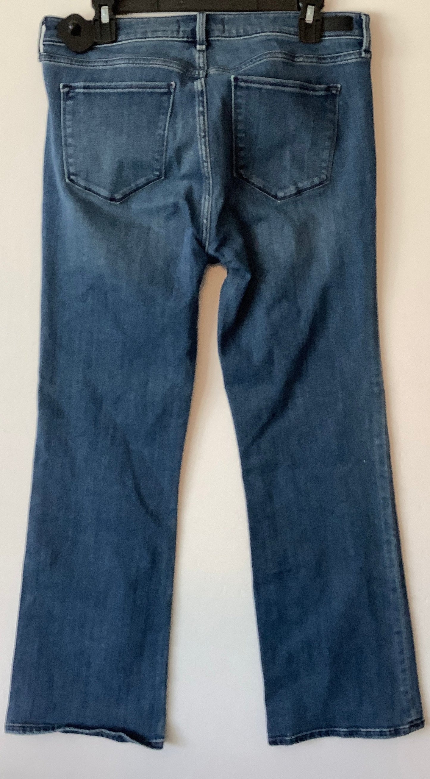 Jeans Boot Cut By Abercrombie And Fitch In Blue Denim, Size: 14