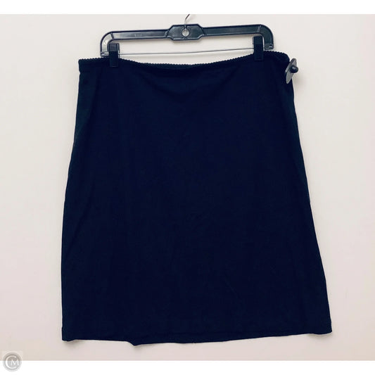 Skirt Midi By J. Jill In Black, Size: L