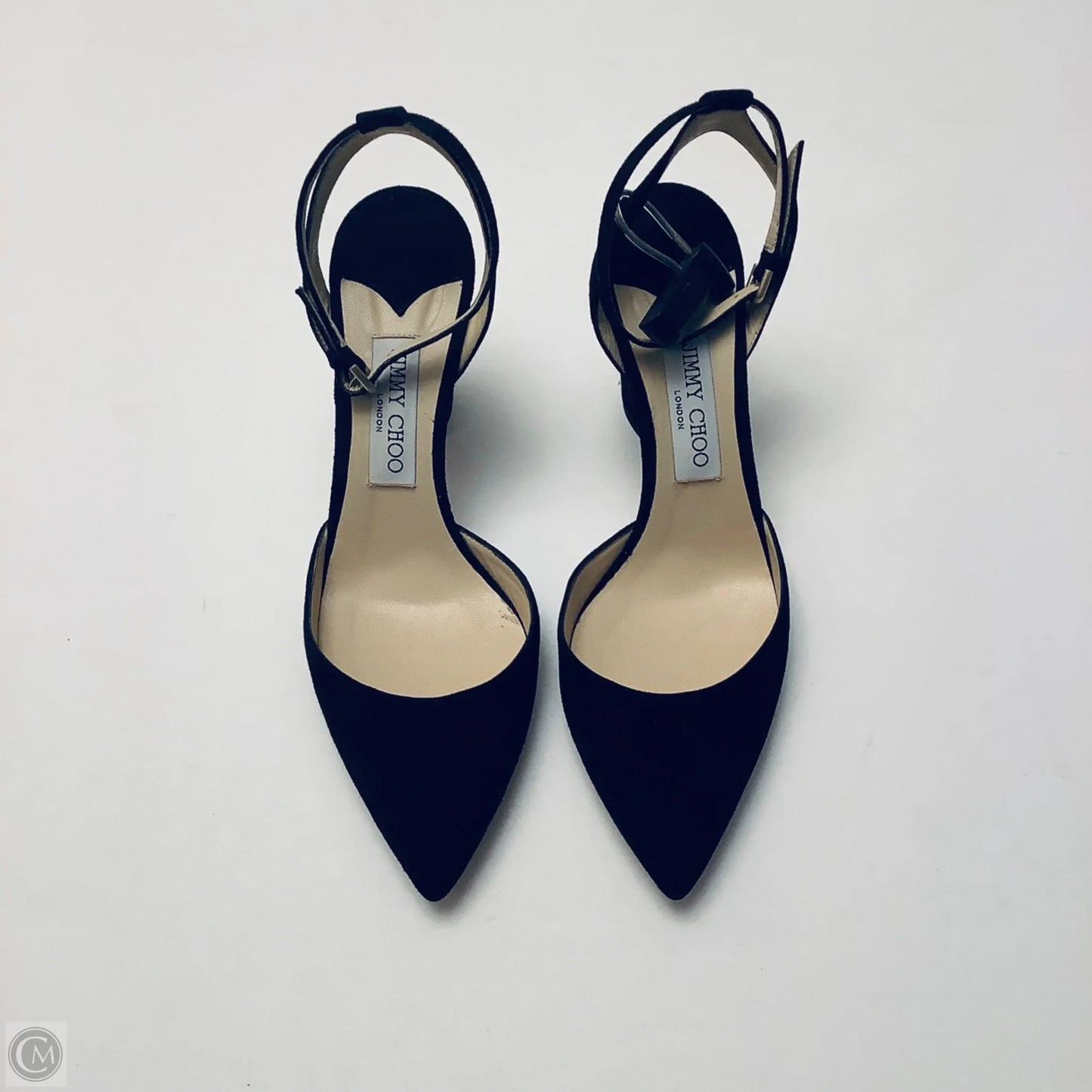 Shoes Luxury Designer By Jimmy Choo In Black, Size: 9