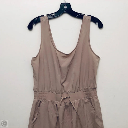 Athletic Dress By Calia In Tan, Size: M