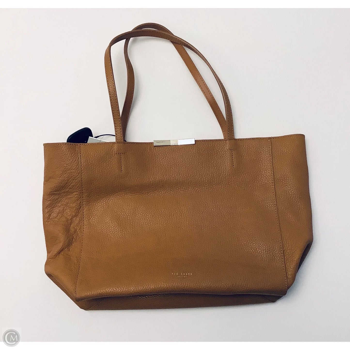 Handbag Leather By Ted Baker, Size: Large