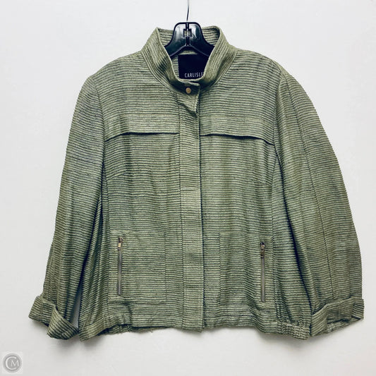Coat Other By Carlisle In Green, Size: 14
