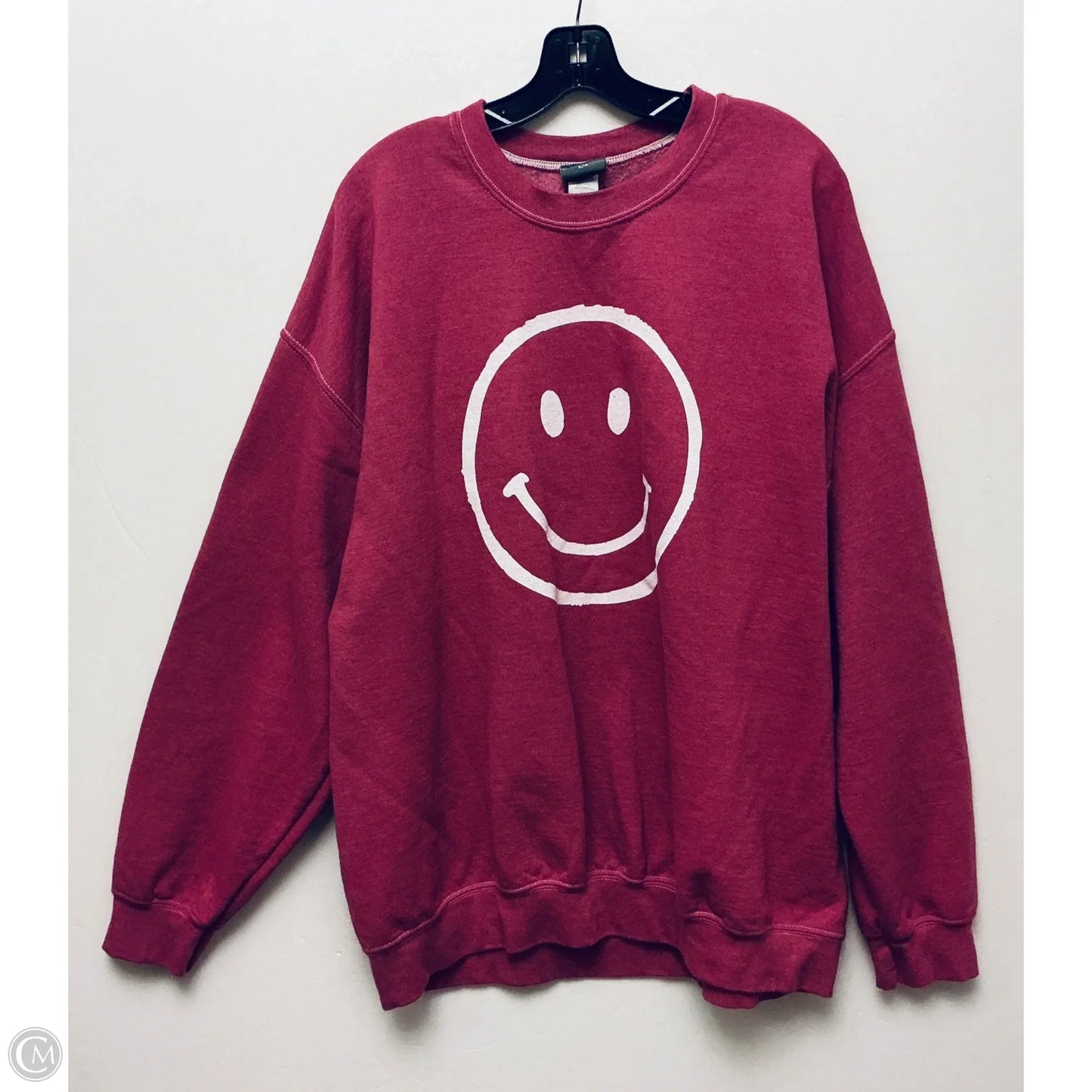 Sweatshirt Crewneck By Arula In Pink, Size: 2x