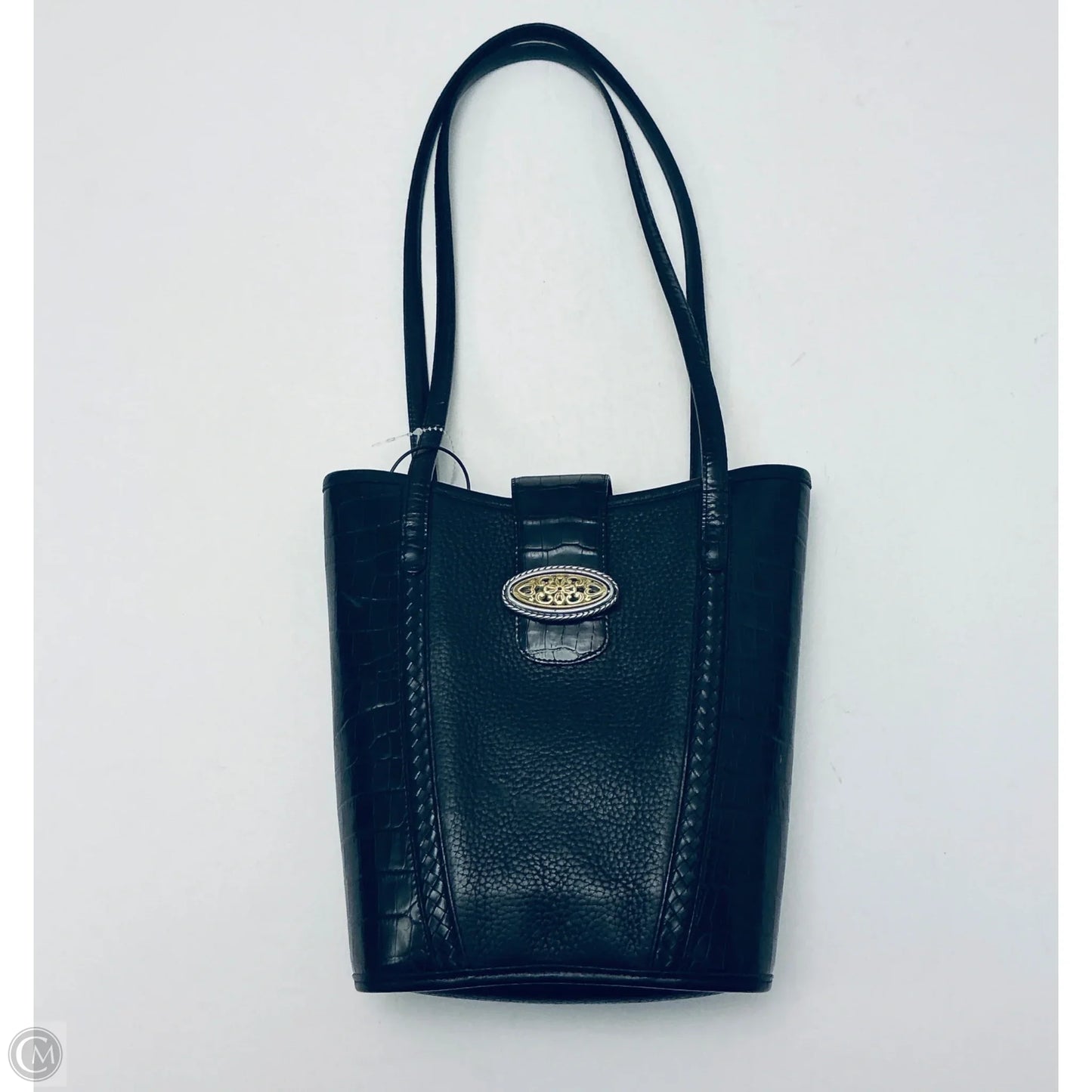 Handbag Leather By Brighton, Size: Medium