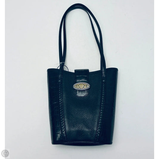 Handbag Leather By Brighton, Size: Medium