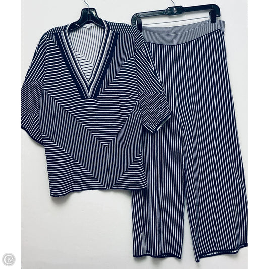 Lounge Set Pants By Chicos In Blue, Size: L