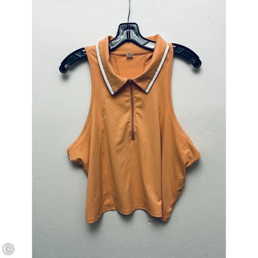 Athletic Tank Top By Old Navy In Orange, Size: 3x