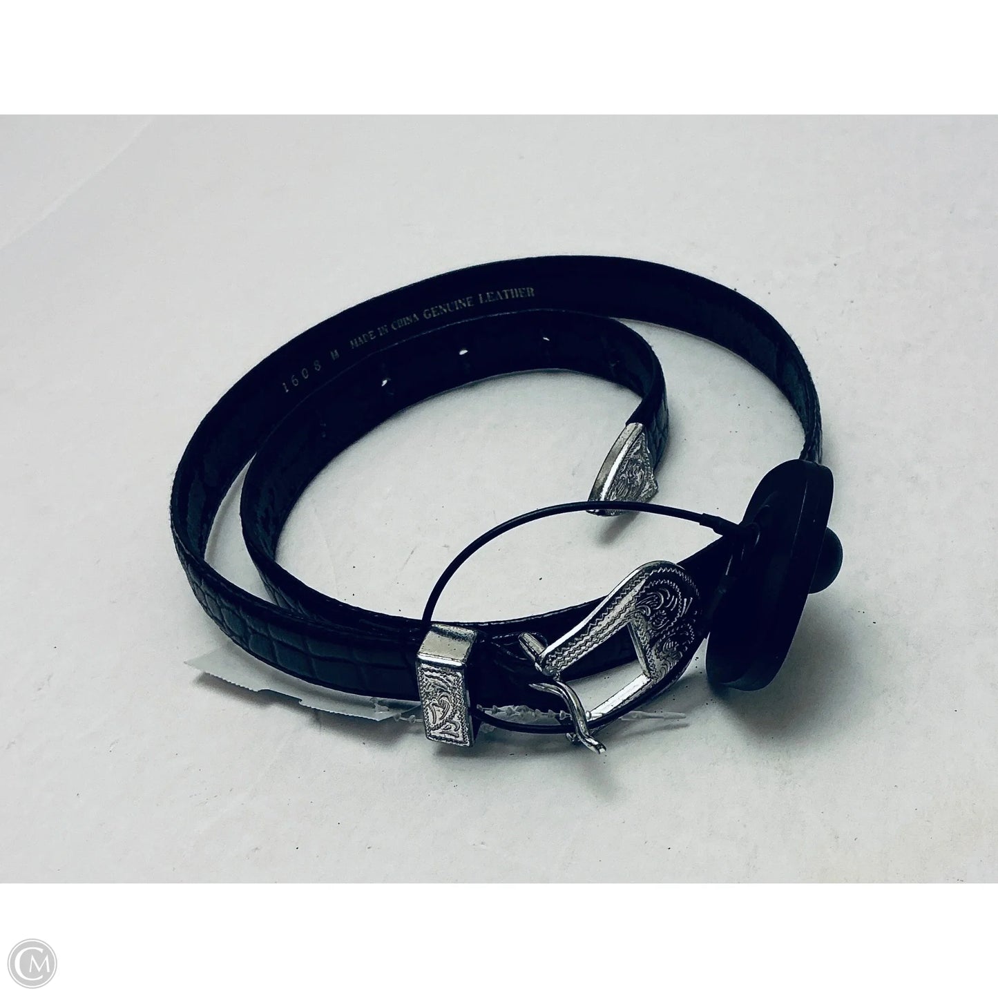 Belt Leather By Clothes Mentor, Size: Medium