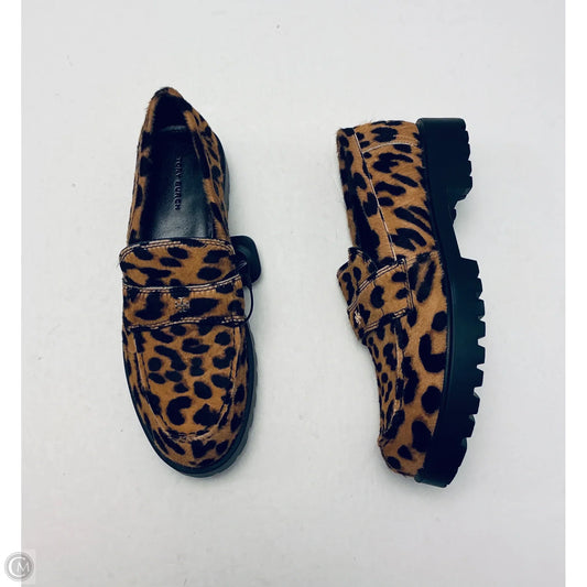 Shoes Designer By Tory Burch In Animal Print, Size: 8.5