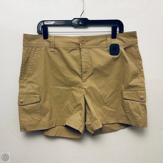 Shorts By Eddie Bauer In Tan, Size: Xl