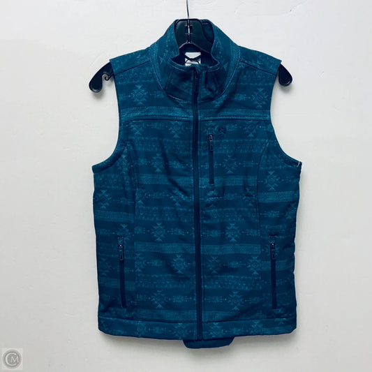 Vest Fleece By Cmb In Blue, Size: S