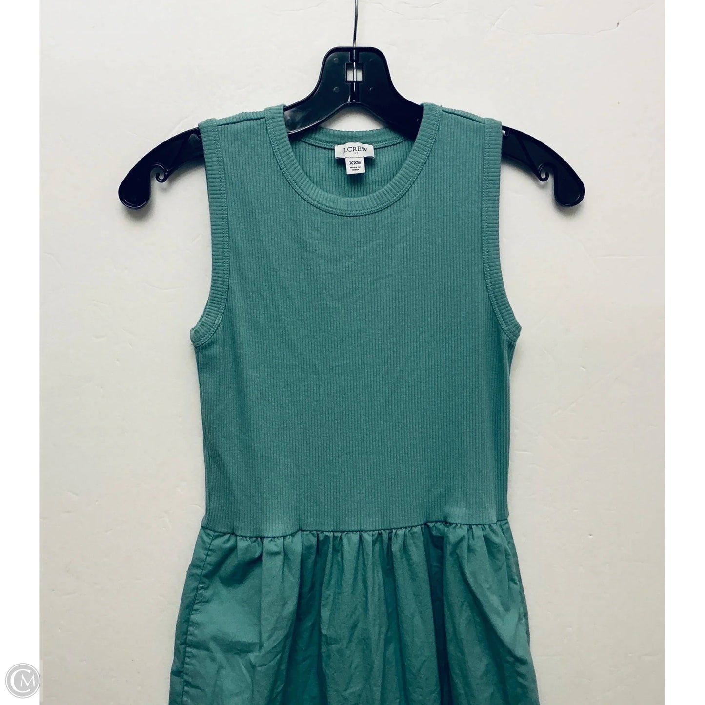 Dress Casual Midi By J. Crew In Green, Size: Xs