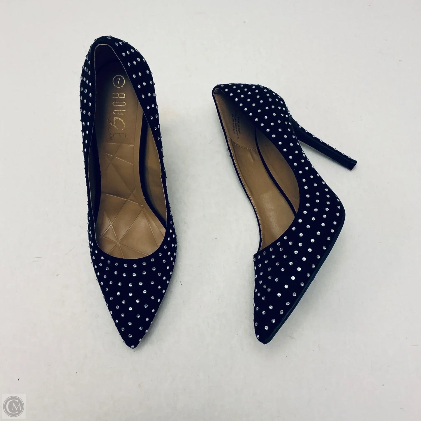 Shoes Heels Stiletto By Rouge In Black, Size: 7
