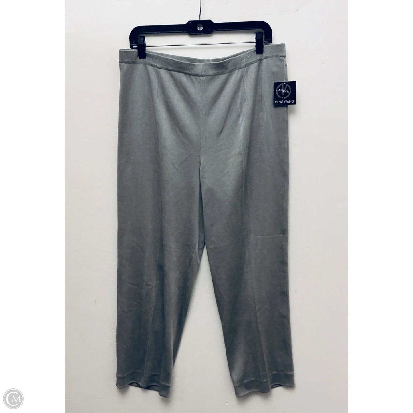 Pants Other By Ming Wang In Silver, Size: Xl