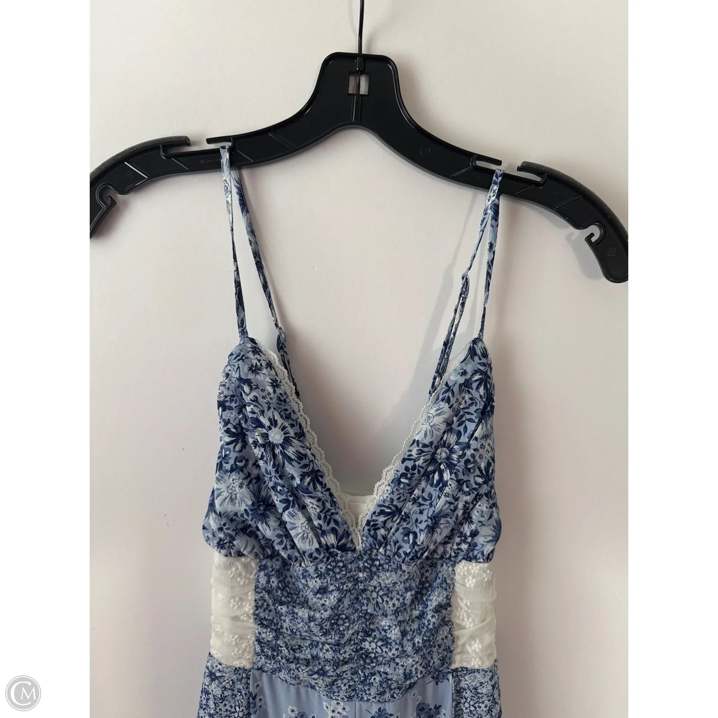 Dress Casual Maxi By Altard State In Blue & White, Size: M