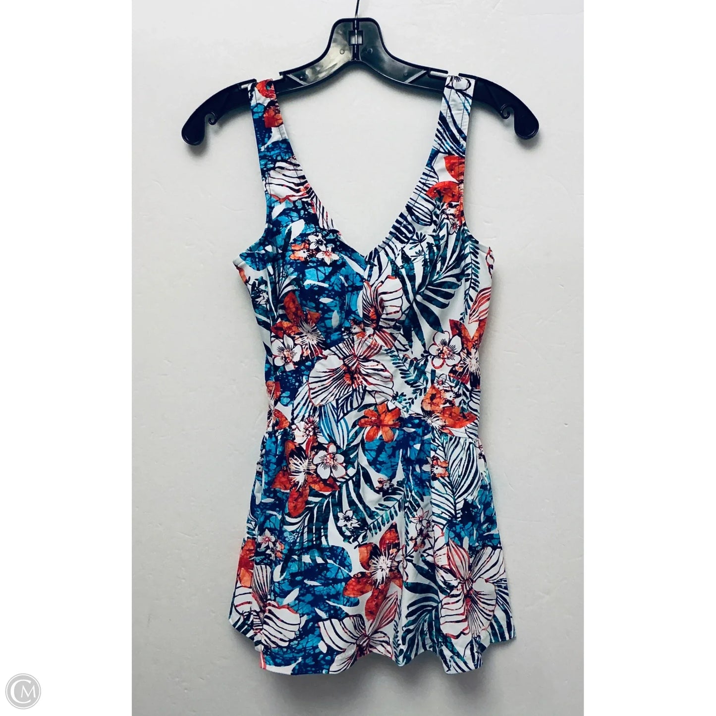 Swimsuit By Azules In Floral Print, Size: 8