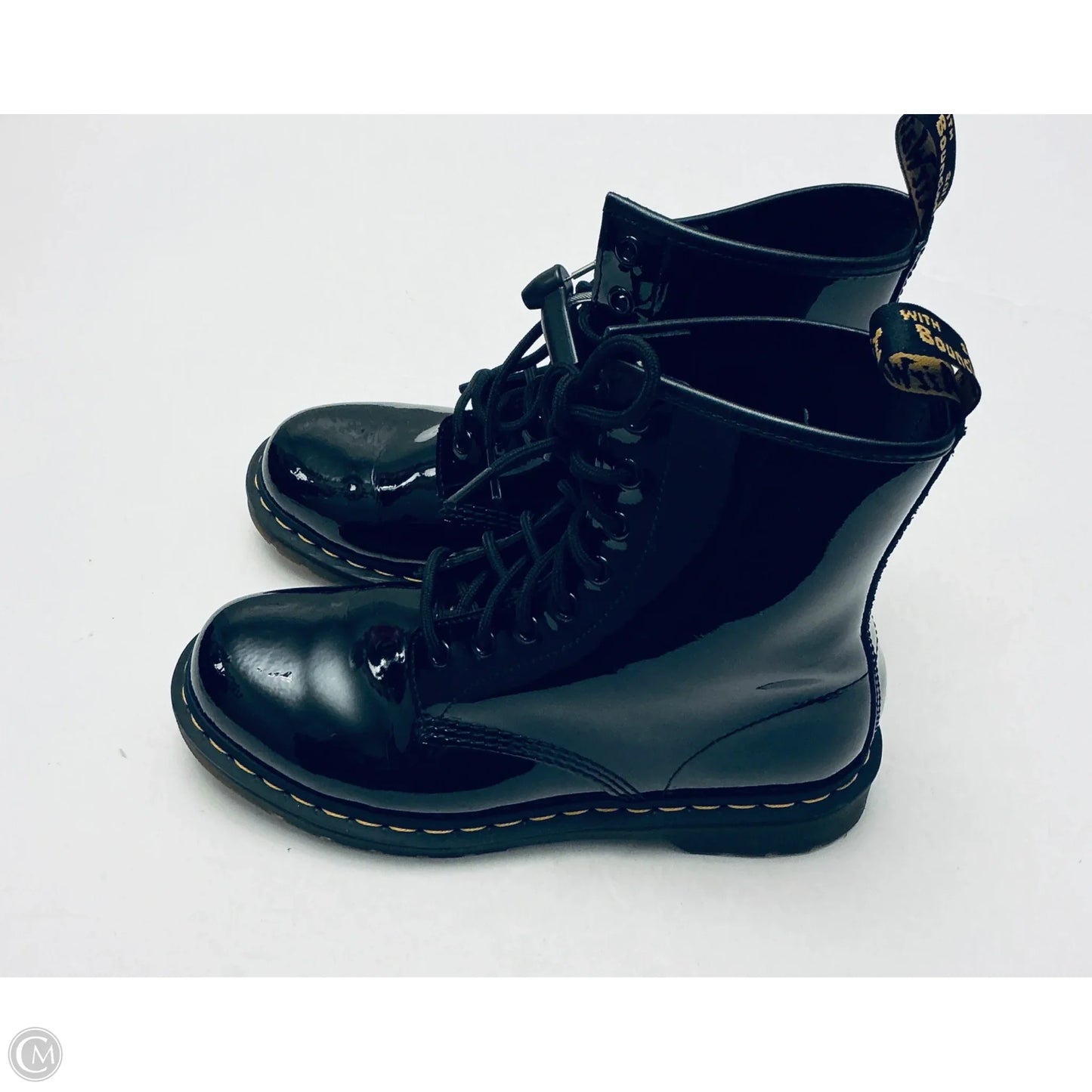 Boots Ankle Flats By Dr Martens In Black, Size: 9