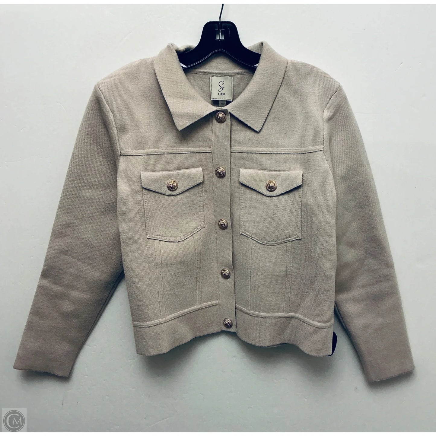 Jacket Other By Sioni In Beige, Size: L