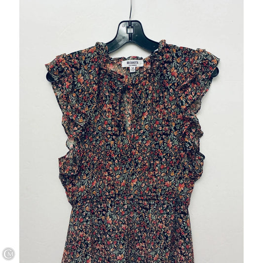 Dress Casual Maxi By Bb Dakota In Floral Print, Size: M