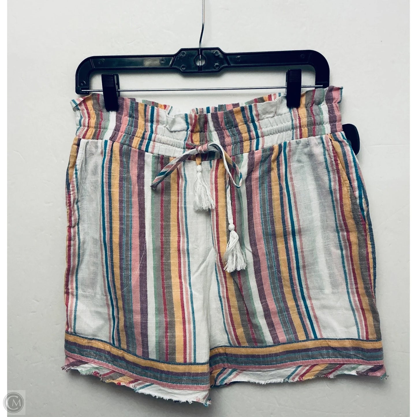 Shorts By Versona In Striped Pattern, Size: M