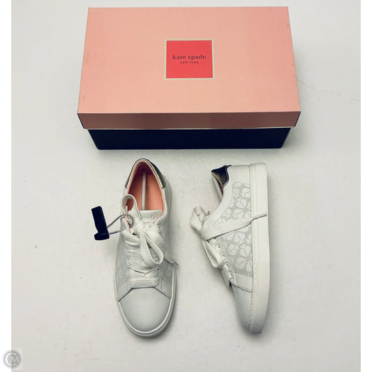 Shoes Designer By Kate Spade In White, Size: 5