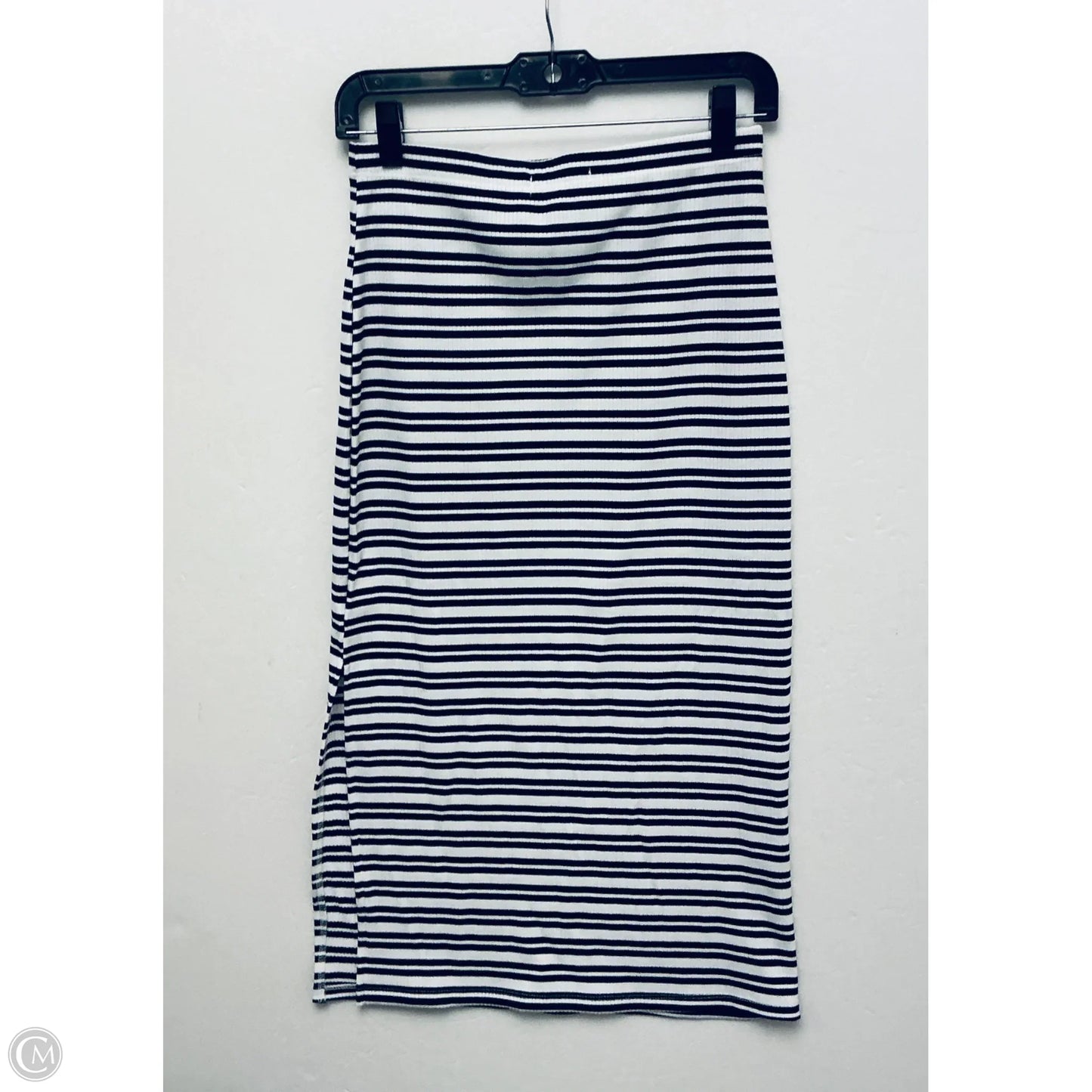 Skirt Midi By No Comment In Striped Pattern, Size: M