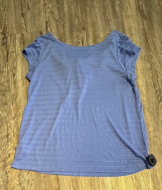 Top Short Sleeve By Loft  Size: Petite L