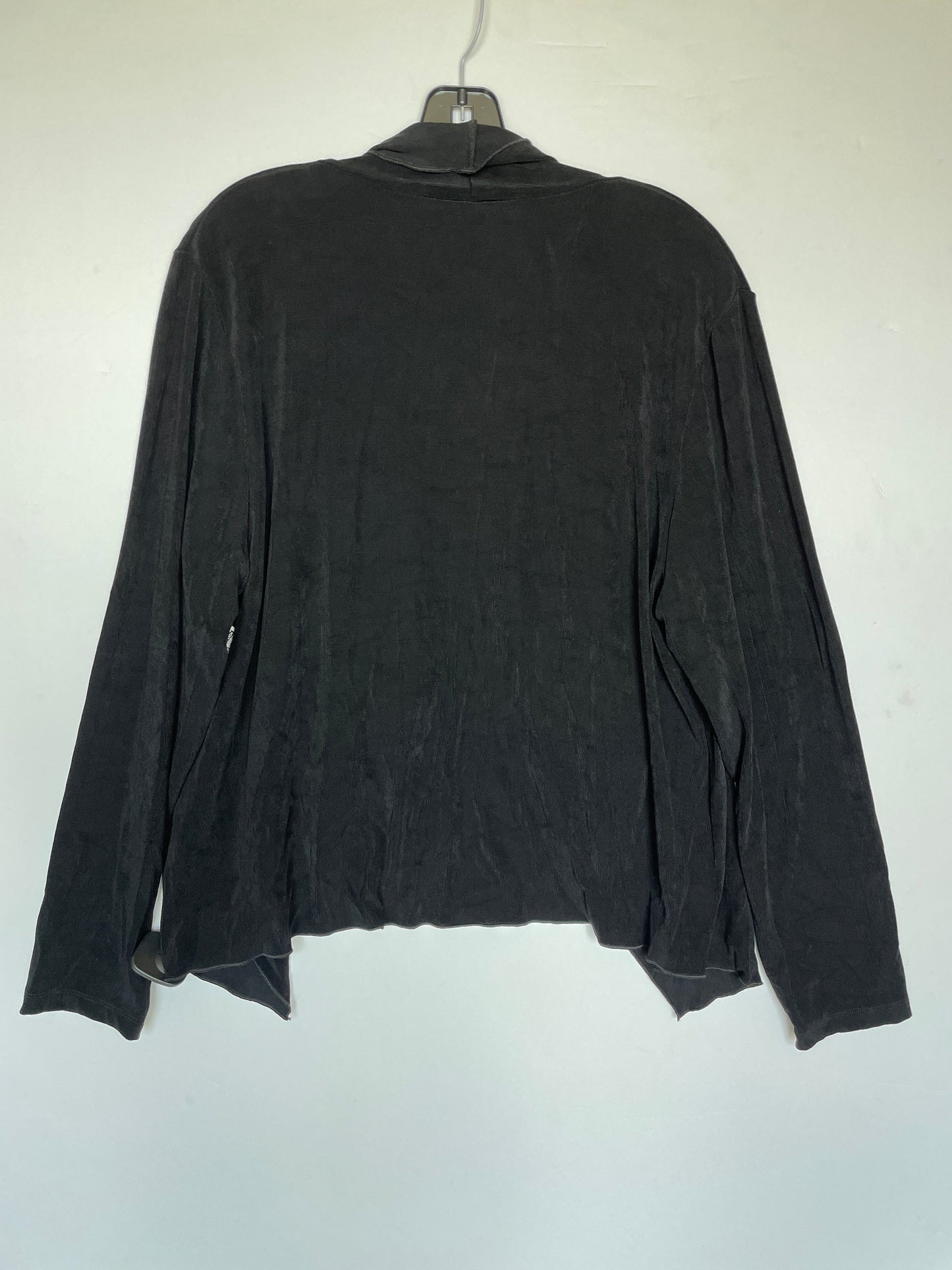 Black Sweater Cardigan Chicos, Size Xl