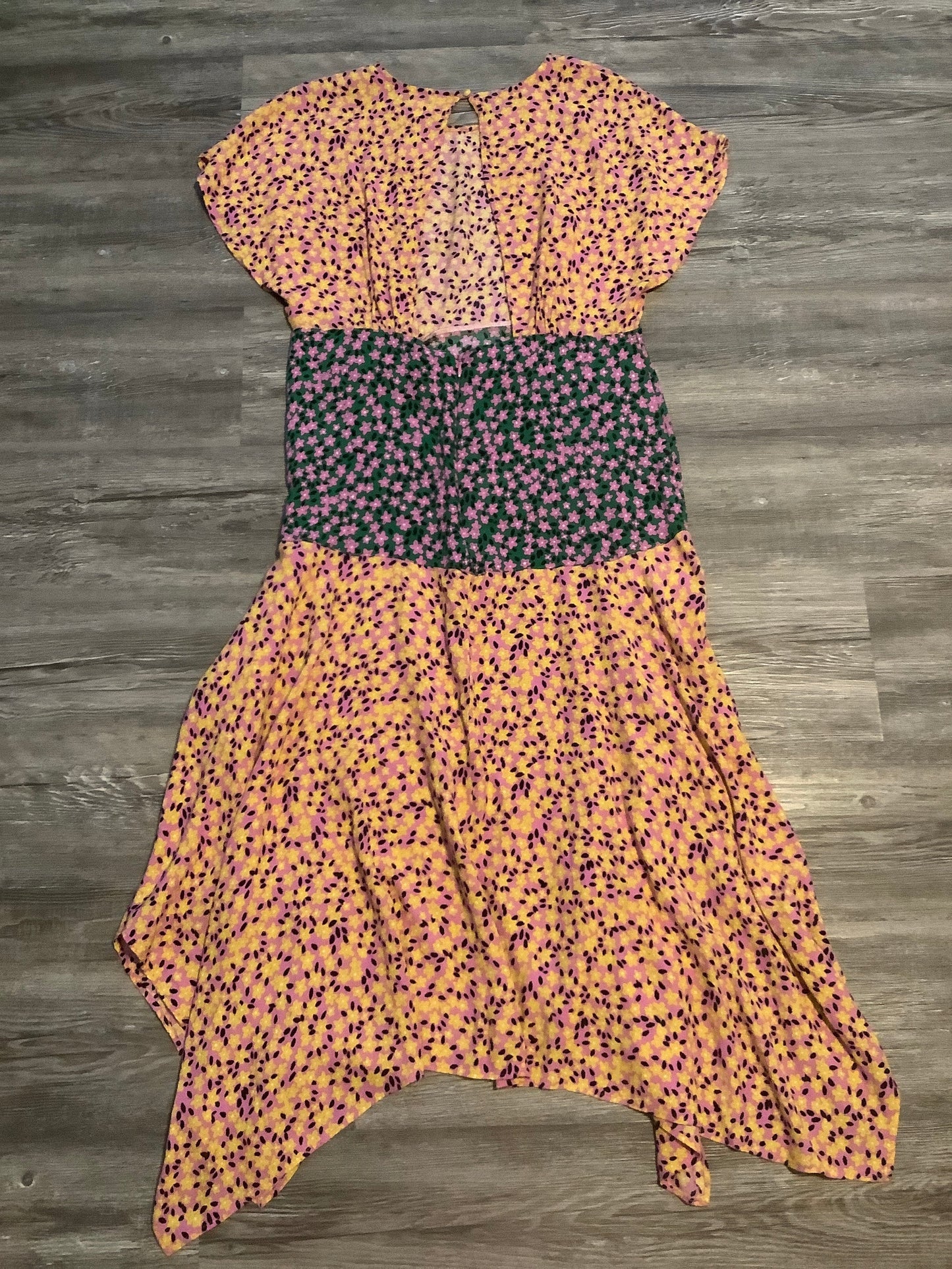 Floral Print Dress Casual Maxi Top Shop, Size M