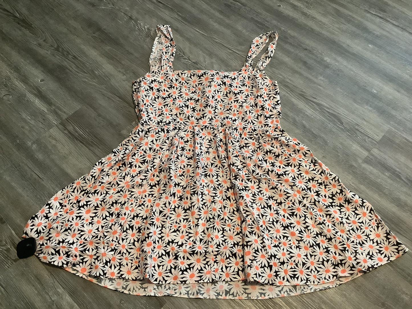 Floral Print Dress Casual Short Asos, Size L