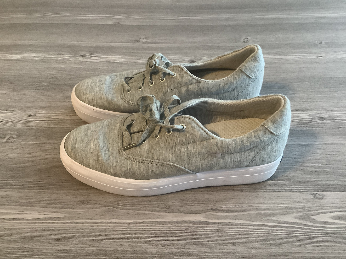 Grey Shoes Sneakers Keds, Size 6