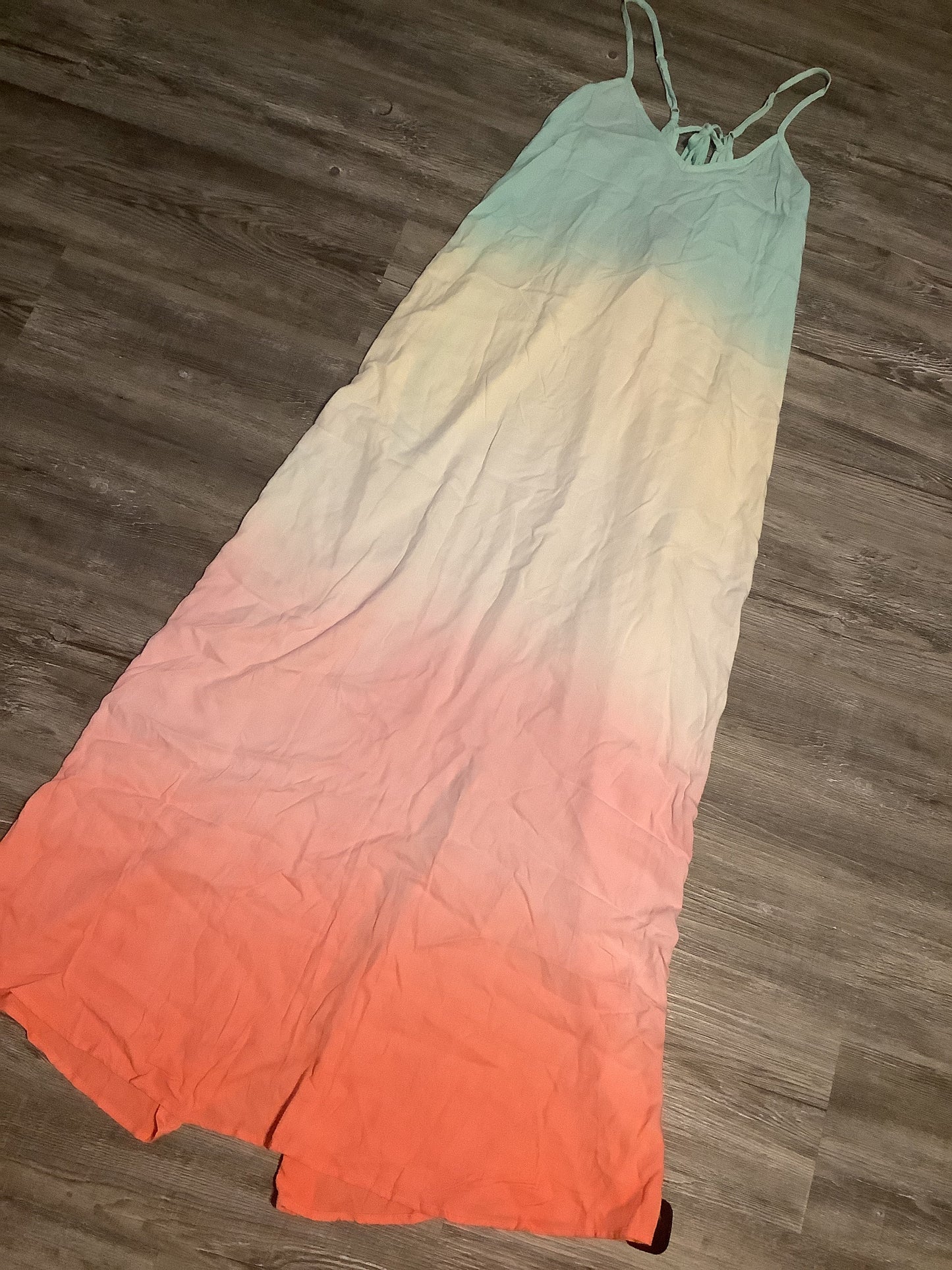 Multi-colored Dress Casual Maxi Hem & Thread, Size S