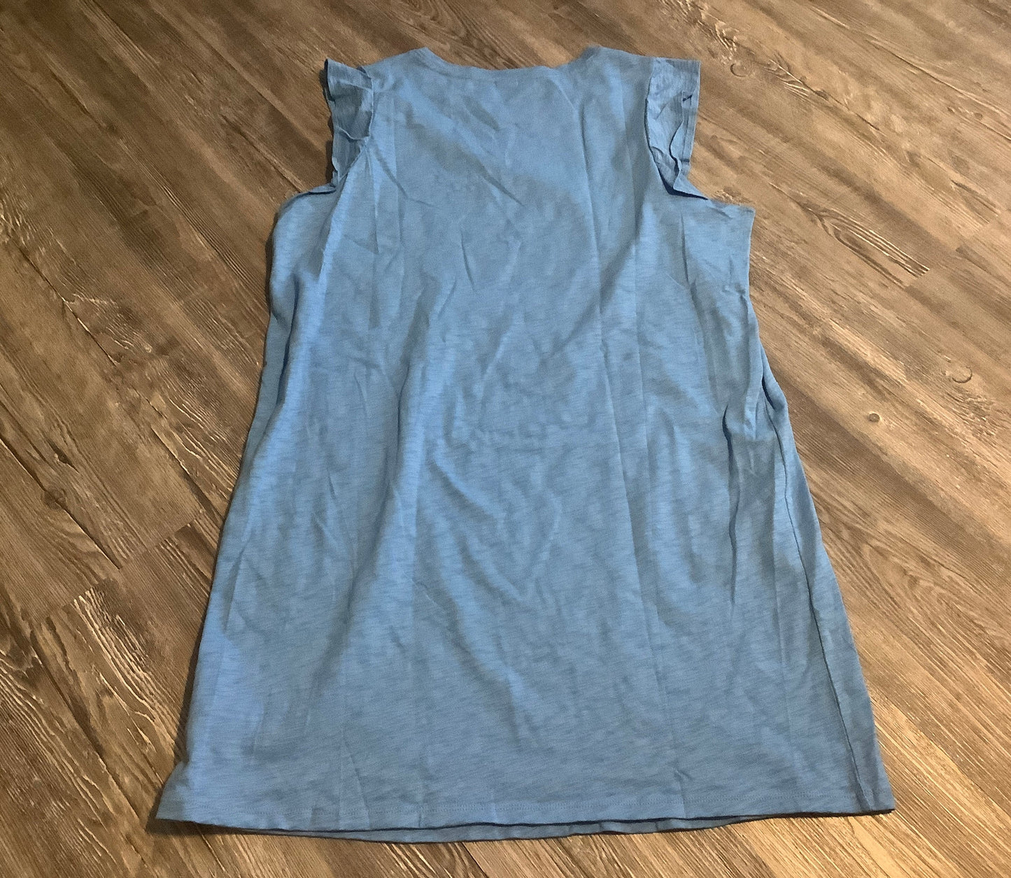 Dress Casual Midi By Gap In Blue, Size: L