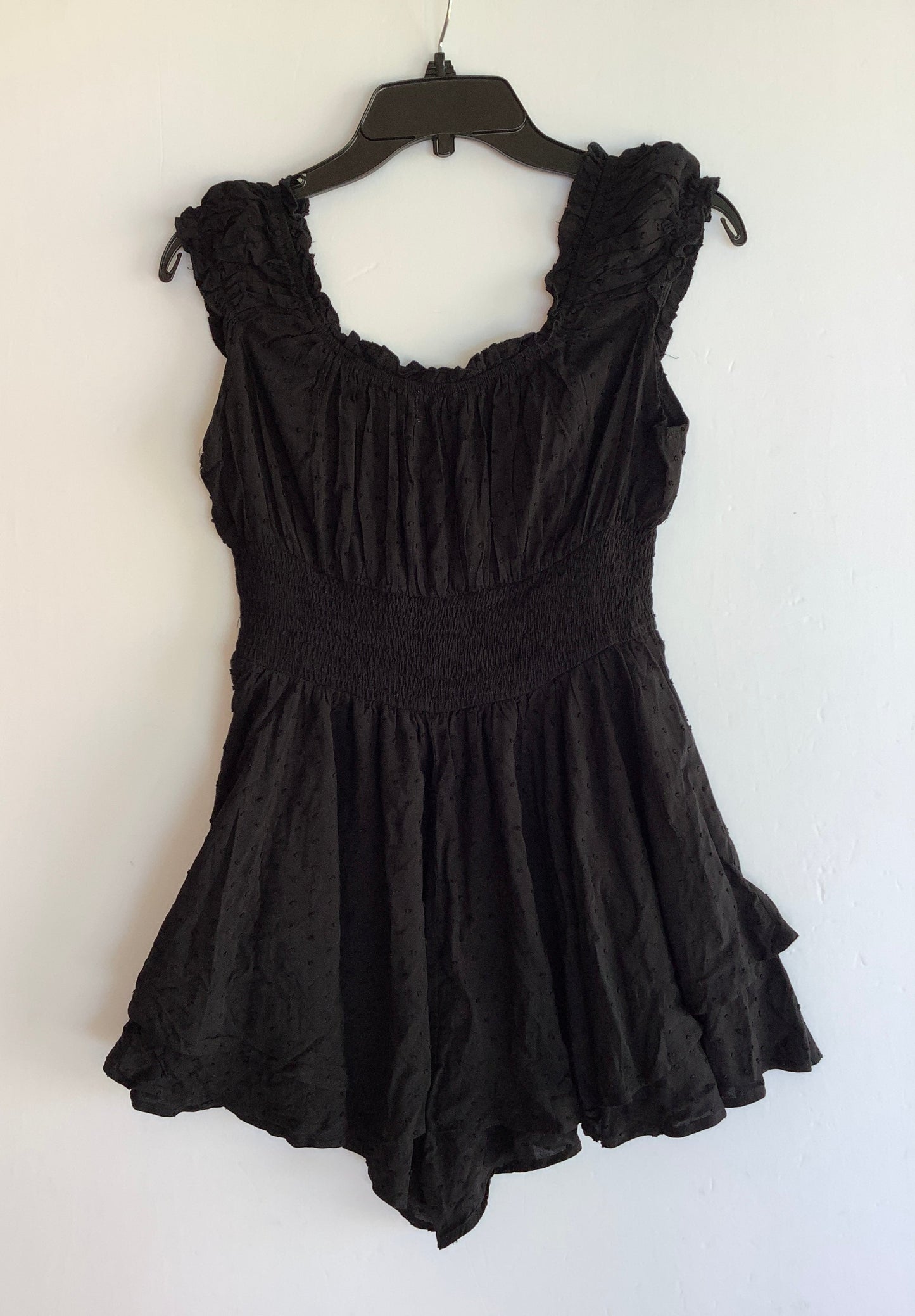 Romper By Urban Outfitters In Black, Size: L