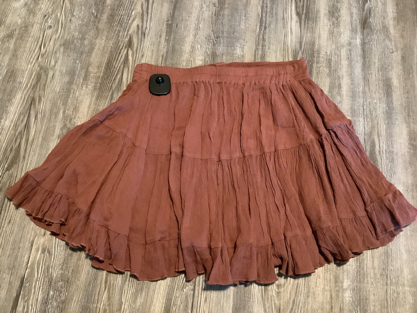 Skirt Mini & Short By Free People In Orange, Size: S