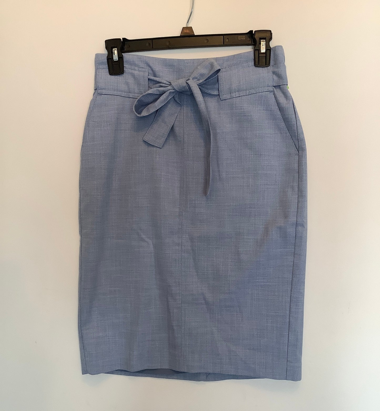 Skirt Midi By Banana Republic In Blue, Size: 0