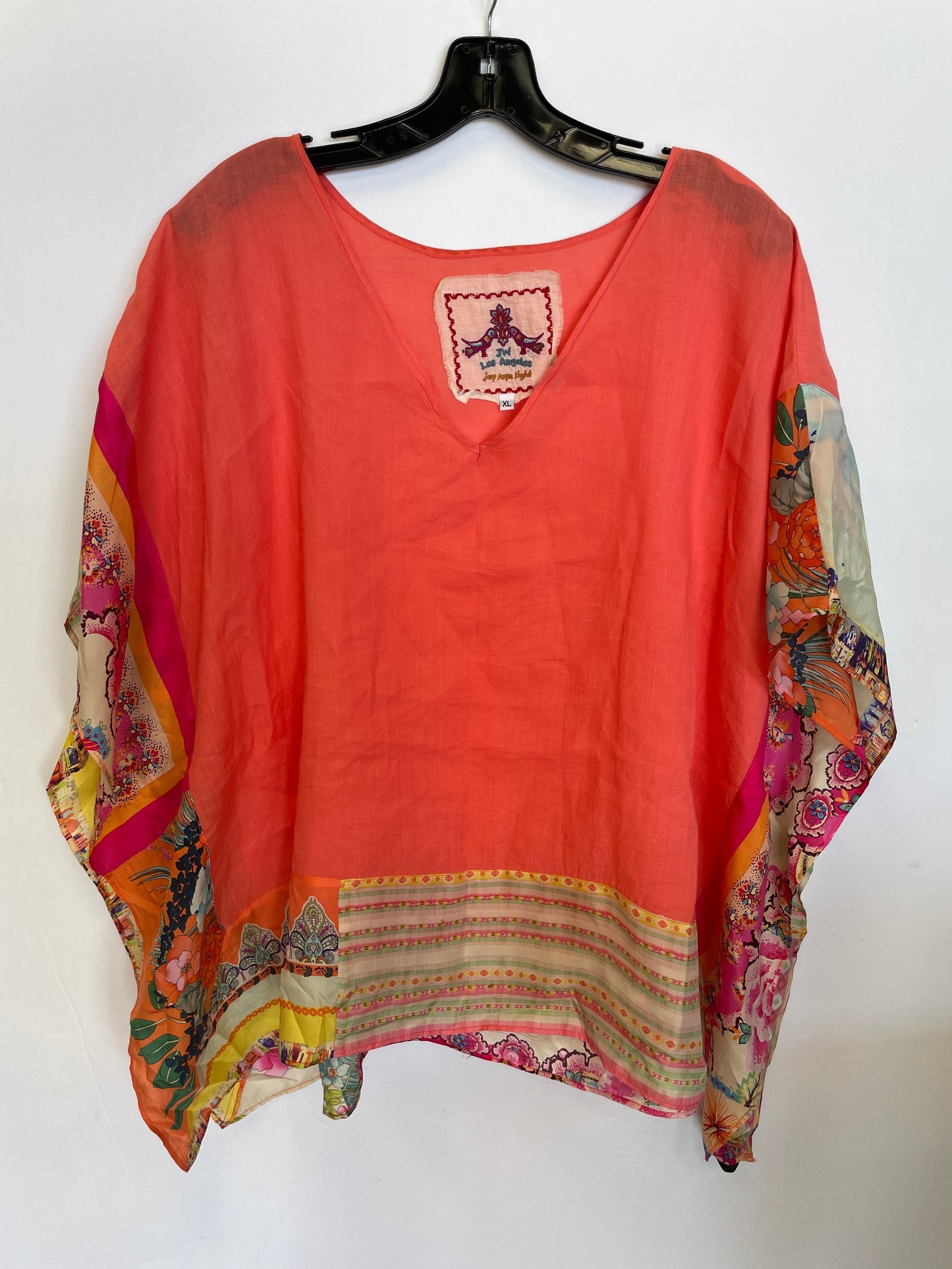 Poncho By Johnny Was In Coral, Size: Xl