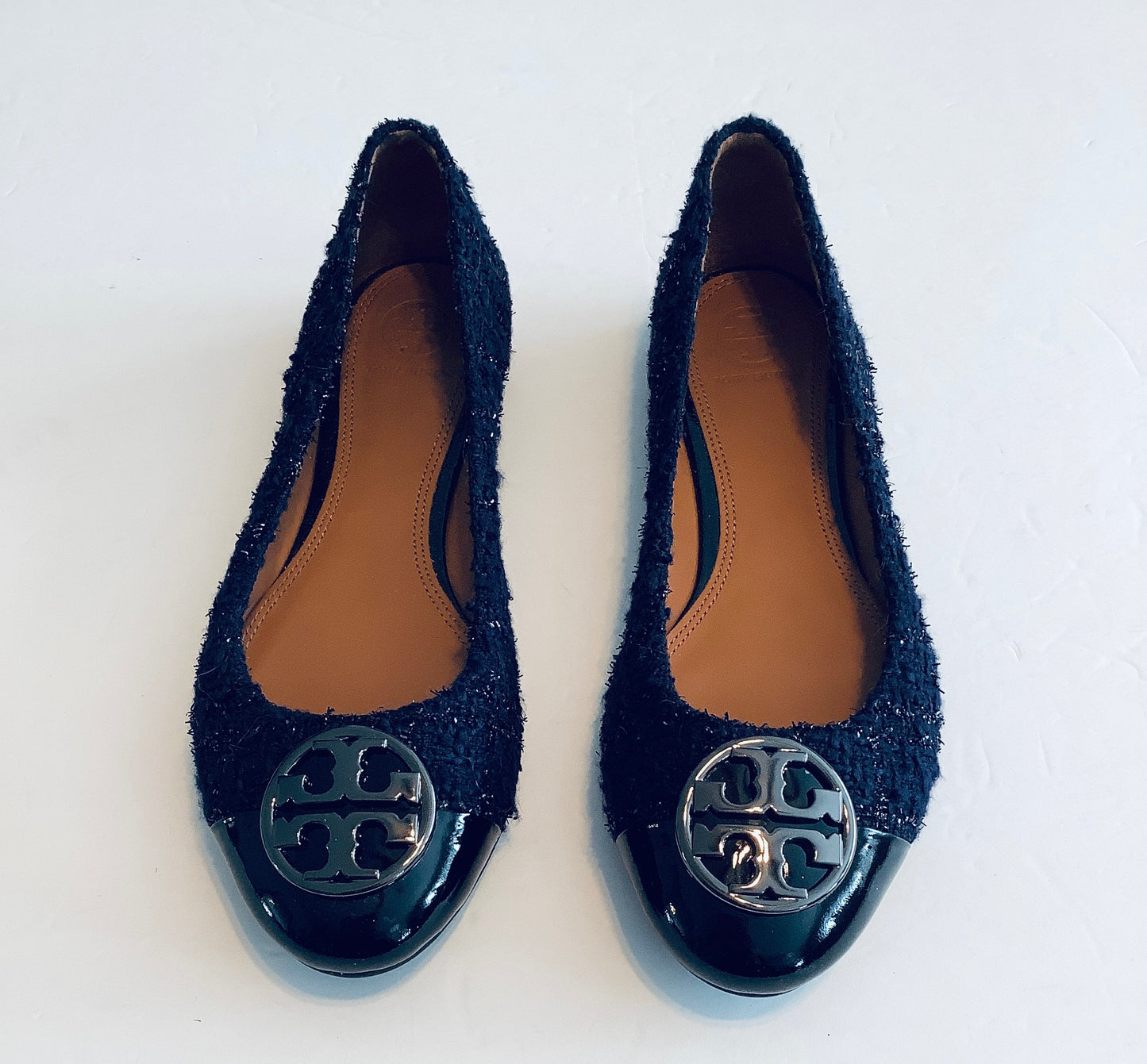 Shoes Designer By Tory Burch In Navy, Size: 8