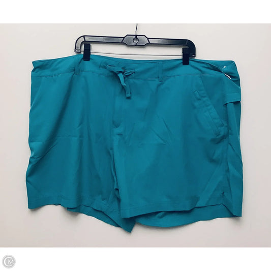 Shorts By Magellan In Teal, Size: 3x