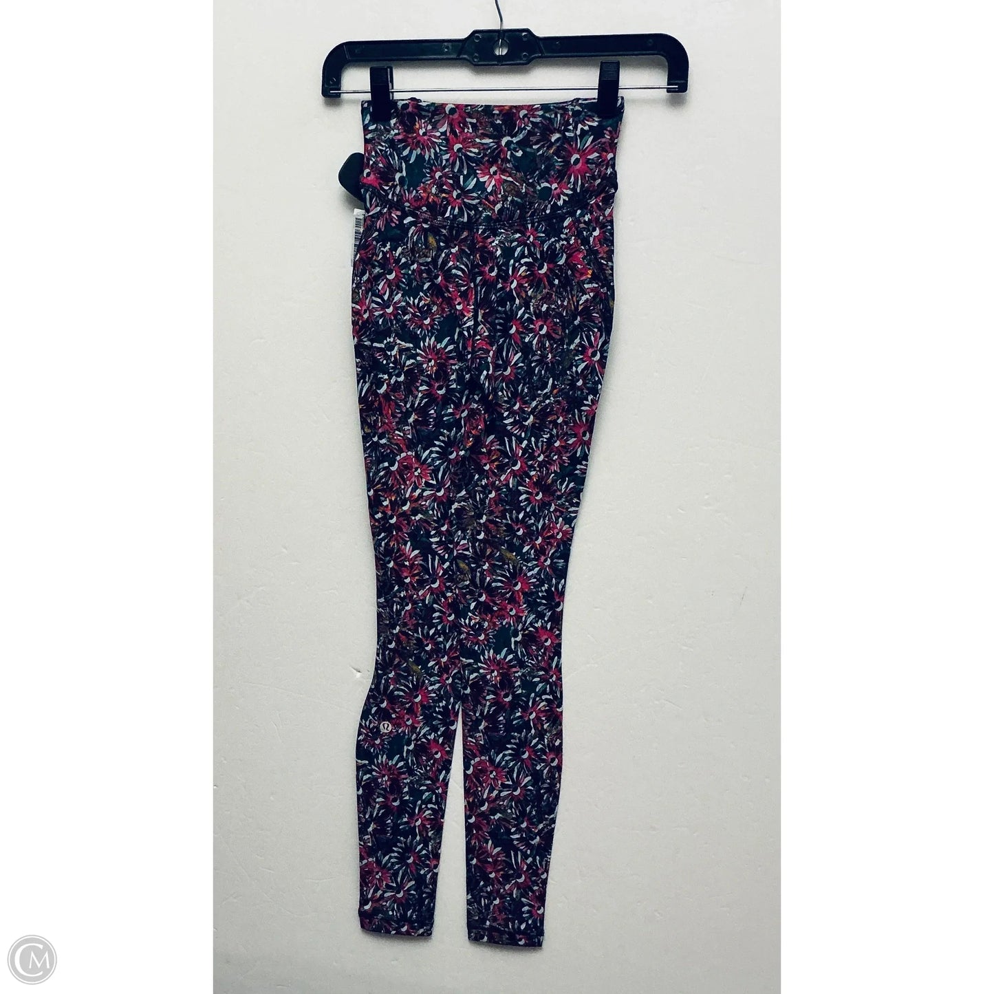 Athletic Leggings By Lululemon In Multi-colored, Size: 0
