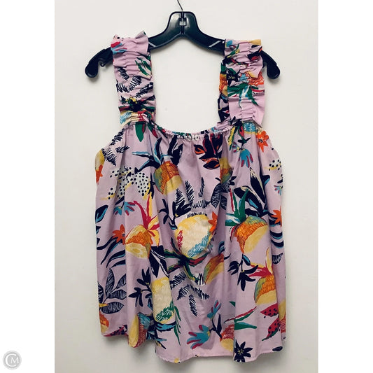 Top Sleeveless By Jodifl In Purple, Size: L