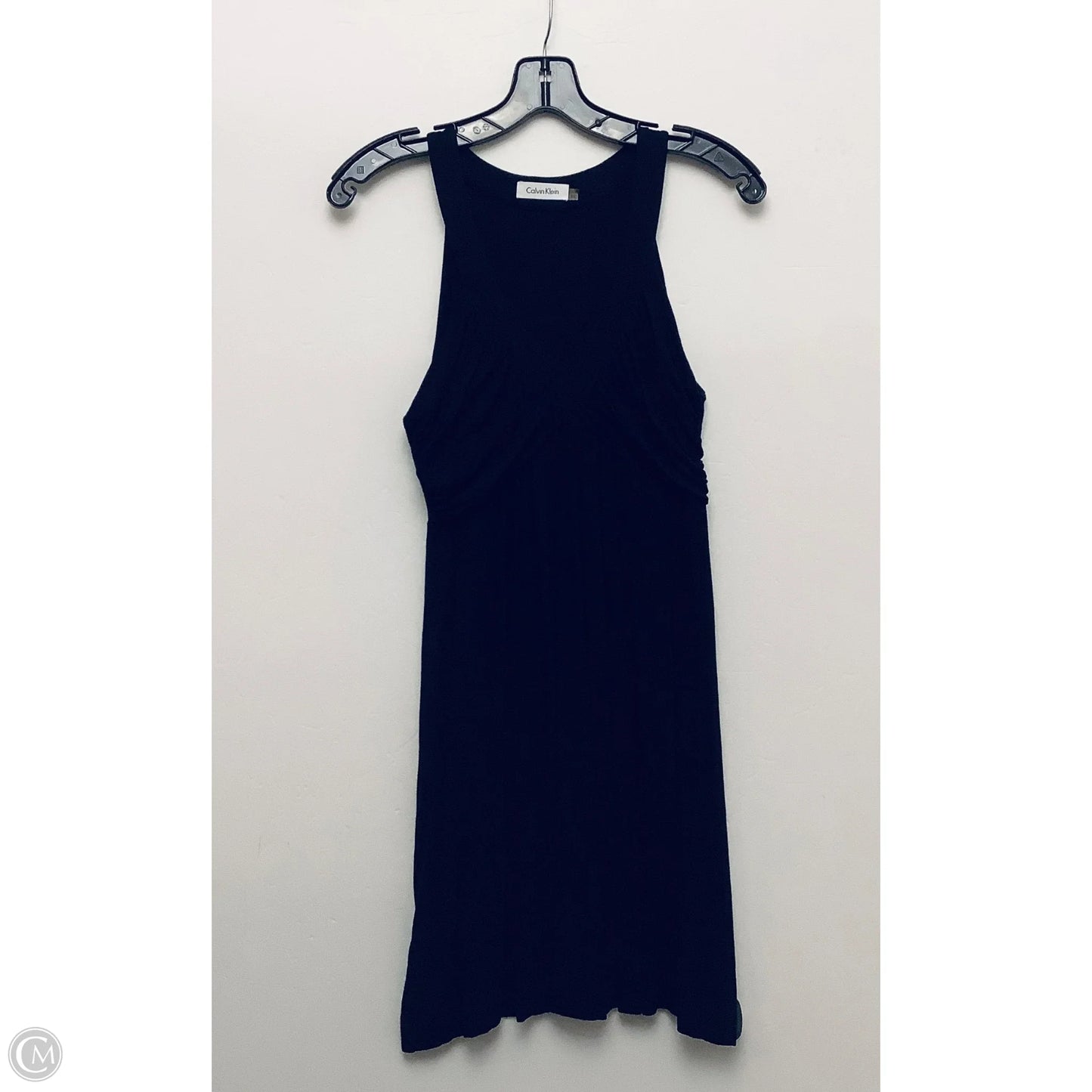 Dress Casual Midi By Calvin Klein In Black, Size: M