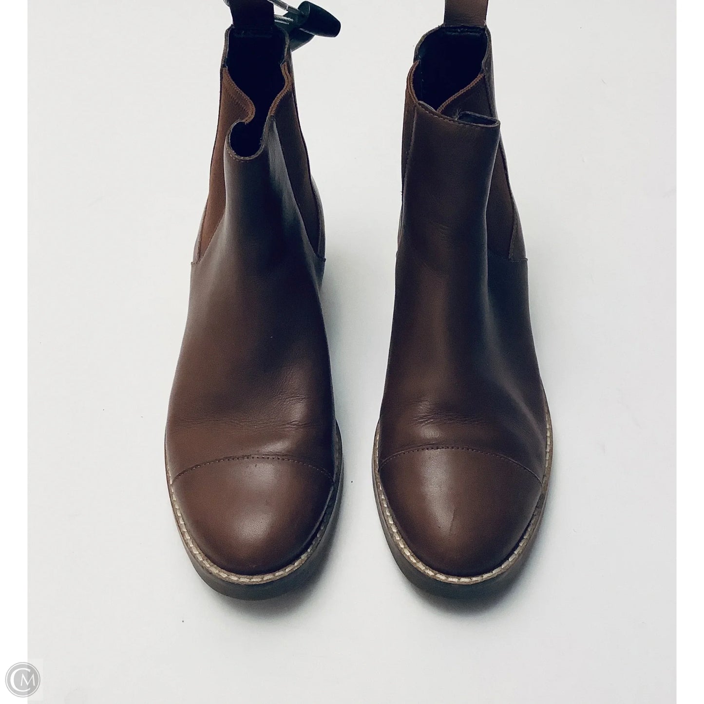 Boots Ankle Flats By Cole-haan In Brown, Size: 5.5