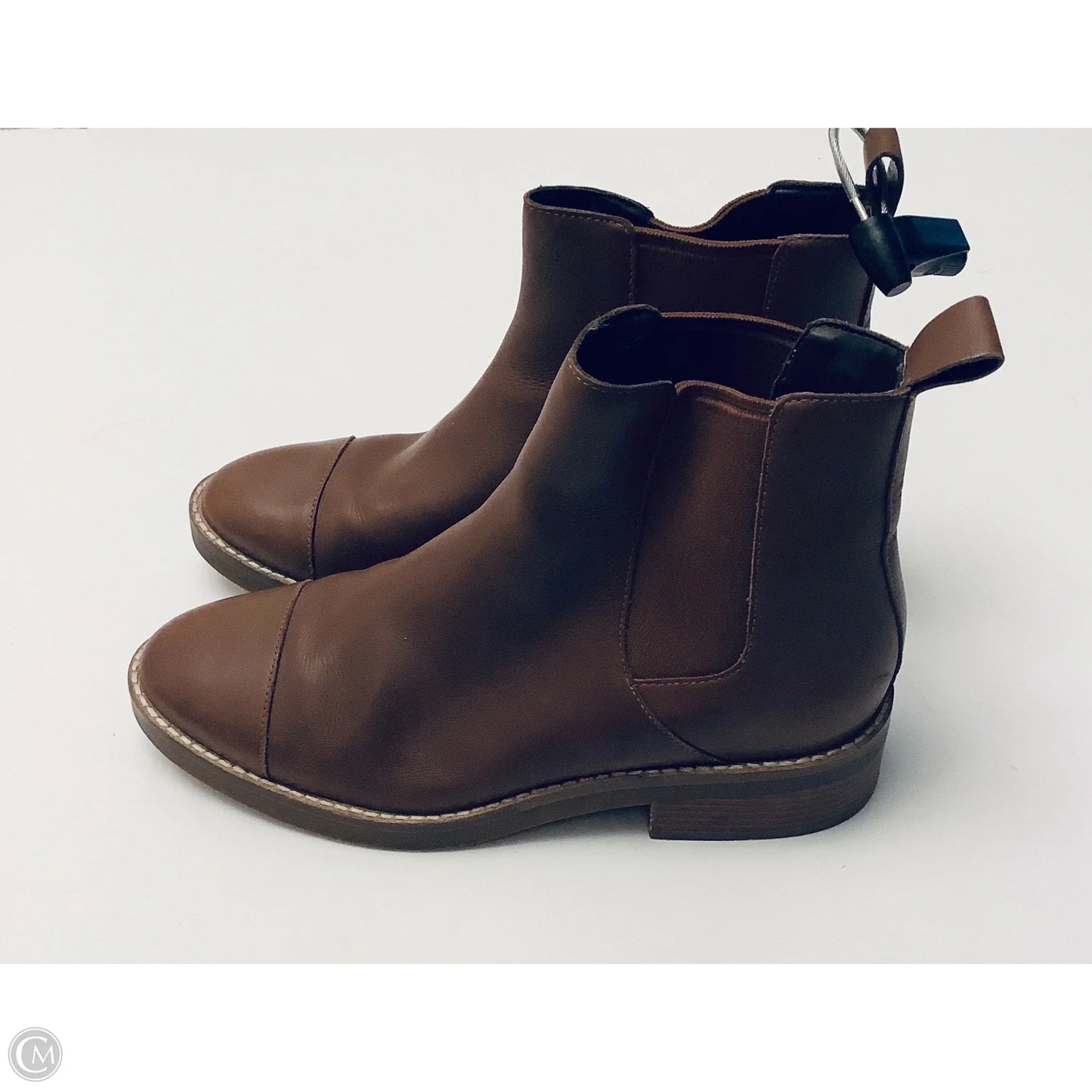 Boots Ankle Flats By Cole-haan In Brown, Size: 5.5