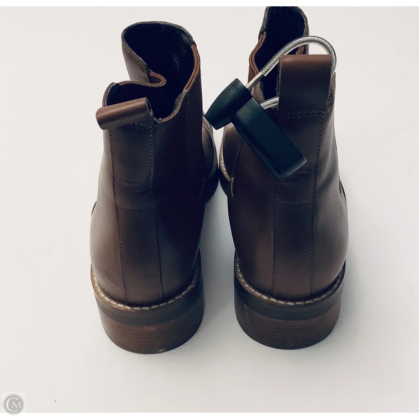 Boots Ankle Flats By Cole-haan In Brown, Size: 5.5