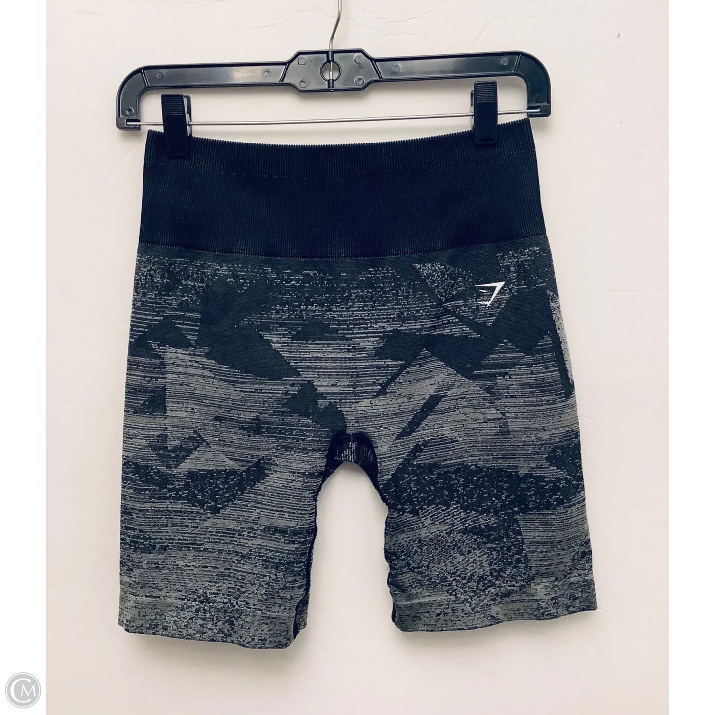 Athletic Shorts By Gym Shark In Black & White, Size: M