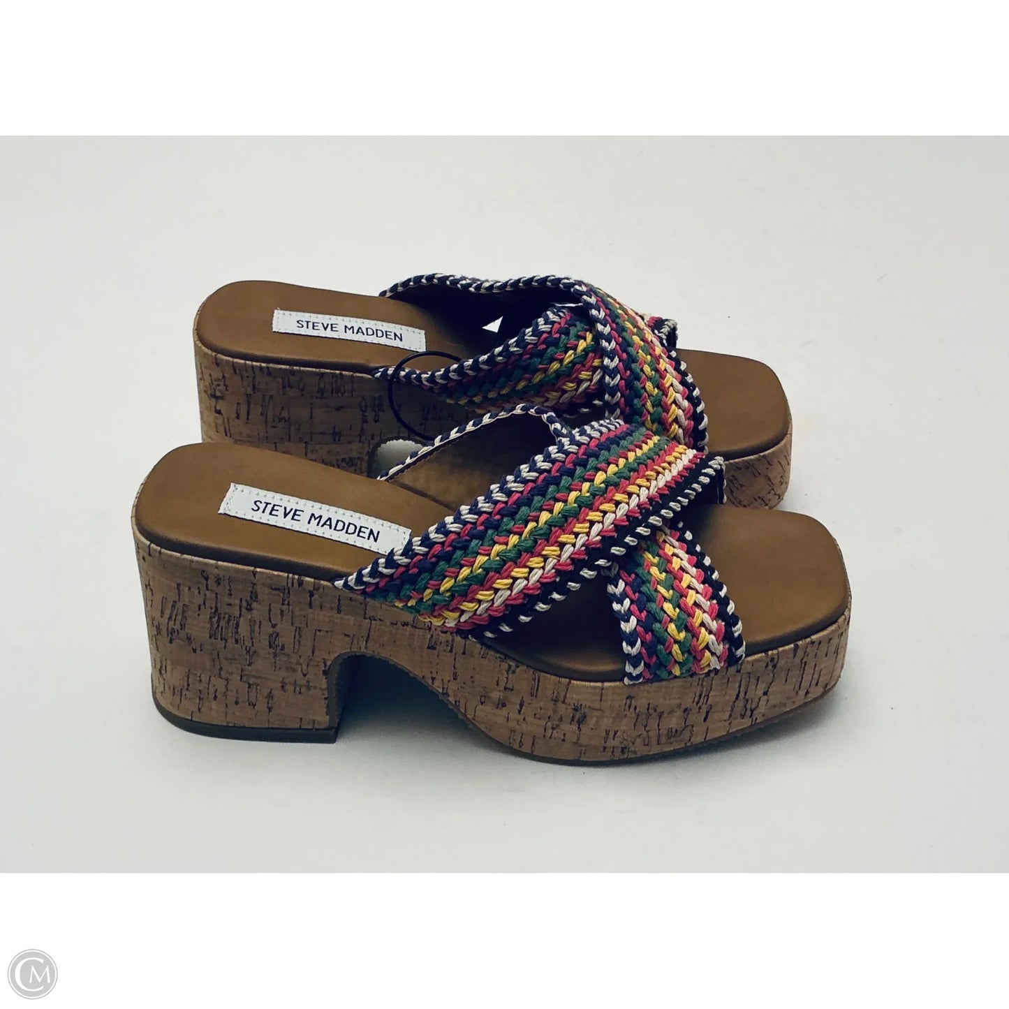 Shoes Heels Block By Steve Madden In Multi-colored, Size: 9