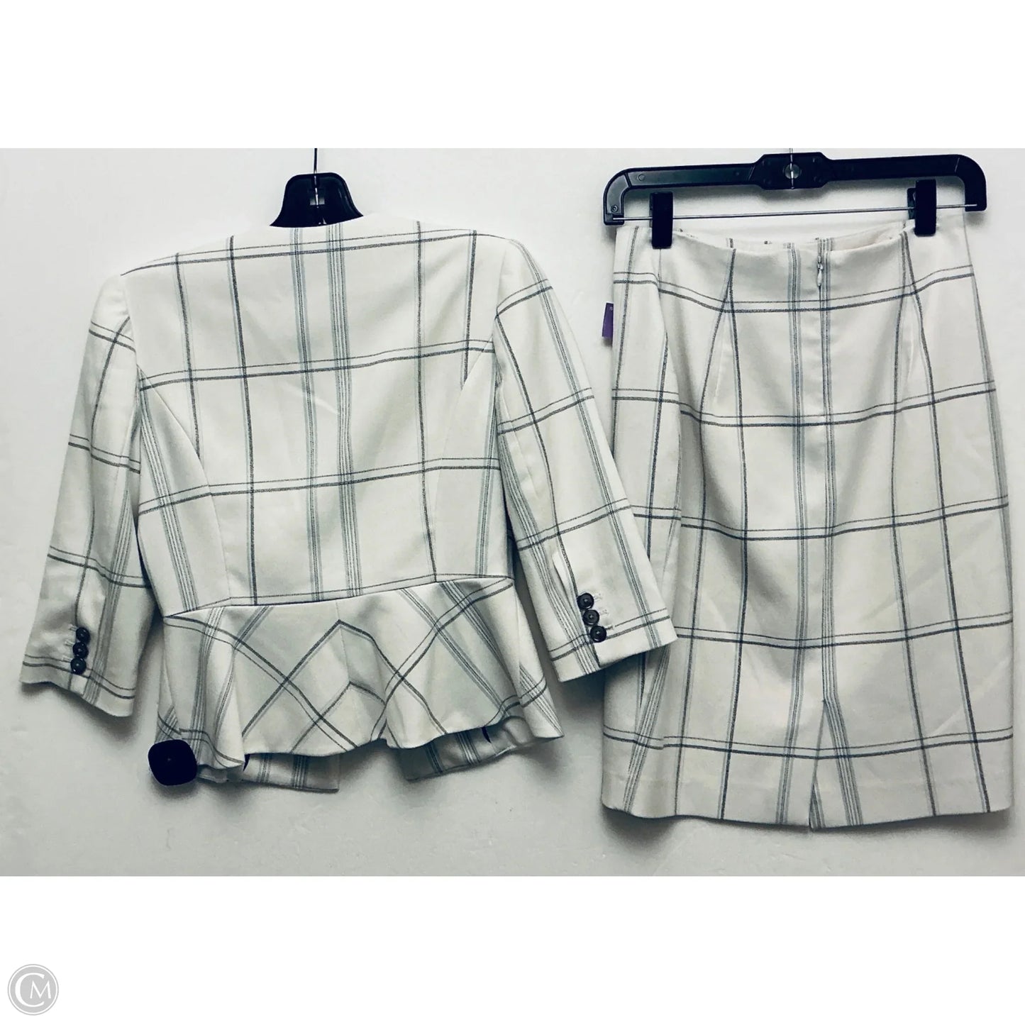 Skirt Set 2pc By White House Black Market In Striped Pattern, Size: 2p