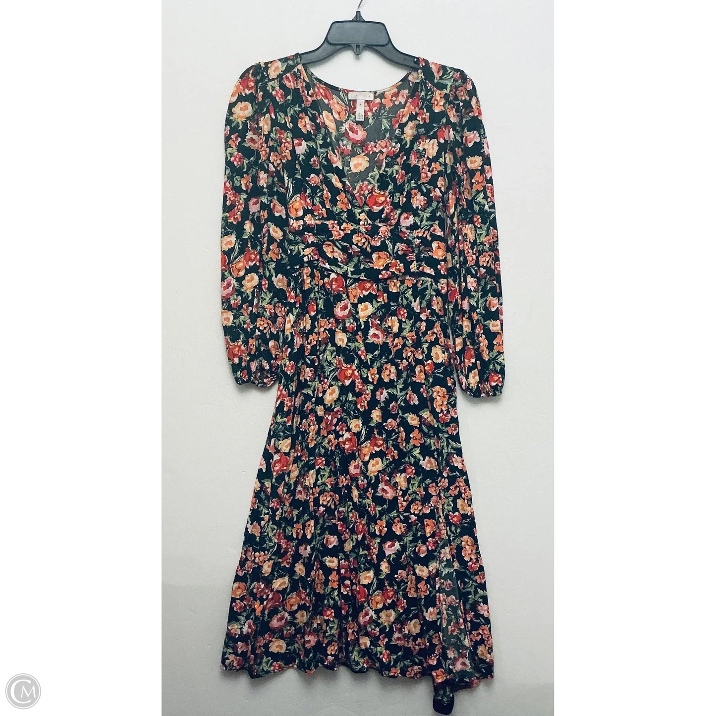 Dress Casual Midi By Leith In Green, Size: M