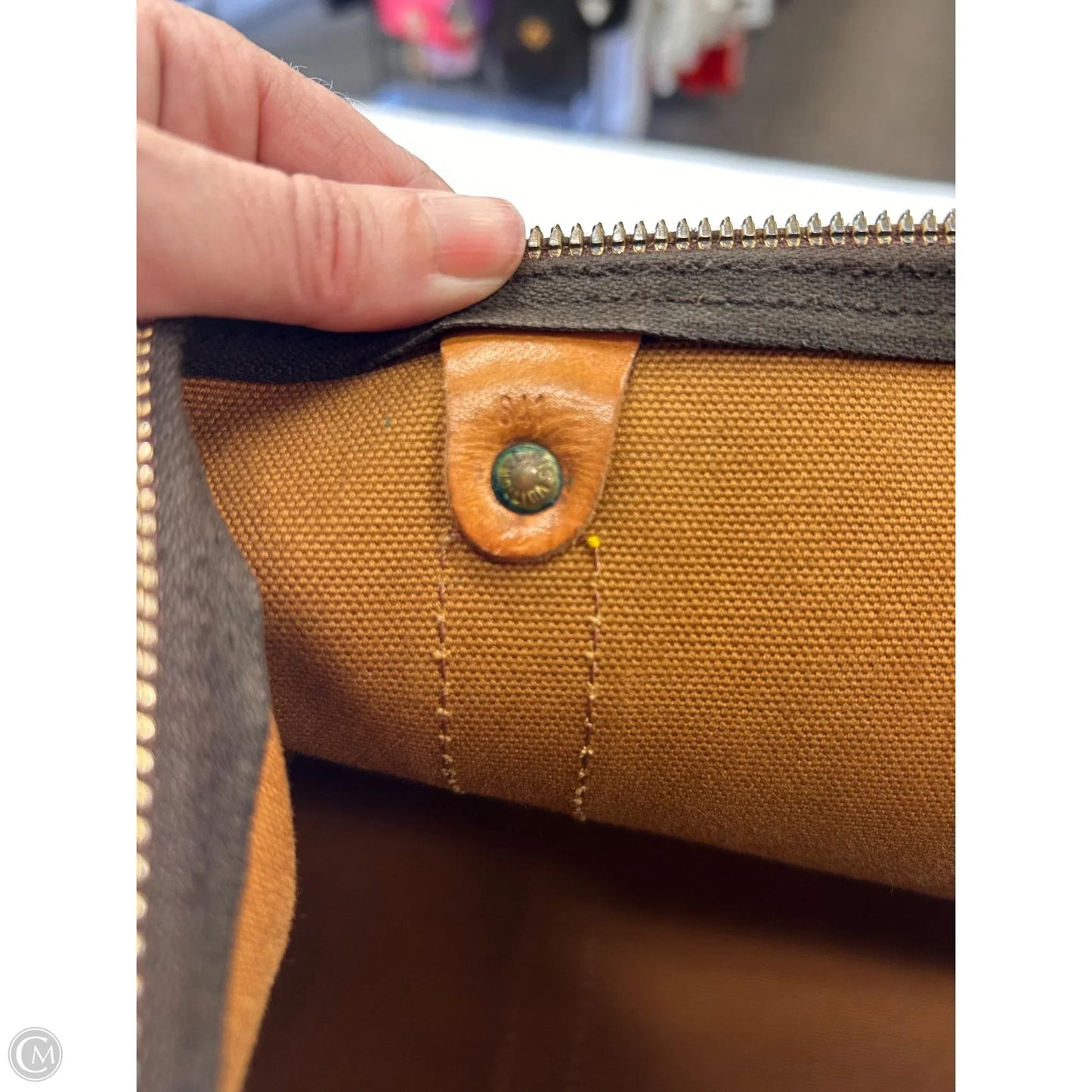 Handbag Luxury Designer By Louis Vuitton, Size: Large